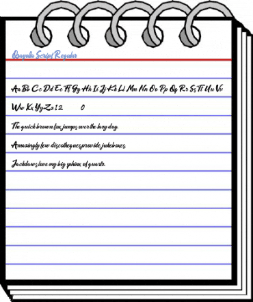 Qrayolla Script Regular Font