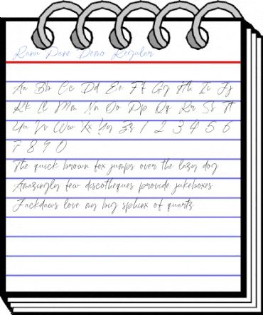Ranu Pane Demo Regular Font