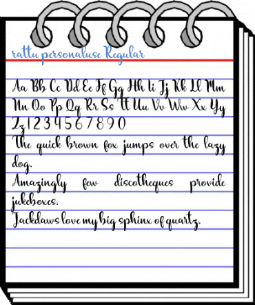 rattu personaluse Regular Font