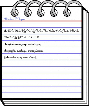 Rebellious Af Regular Font