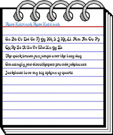 Rose Katrinah Rose Katrinah Font