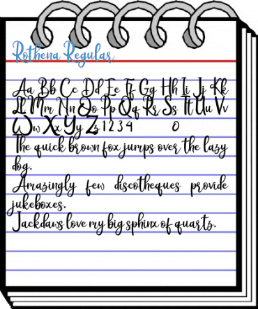 Rothena Regular Font