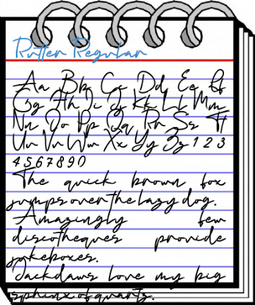 Rutter Regular Font