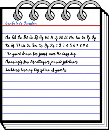 Sambalado Regular Font
