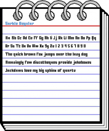 Sarkle Regular Font