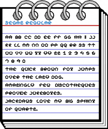 Segaz Regular Font