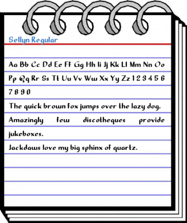 Sellyn Regular Font