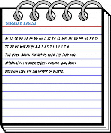 SERCEREZ Regular Font