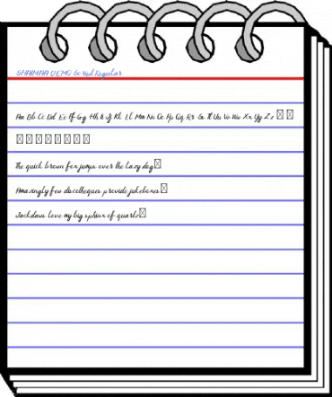 SHAIMAA DEMO Script Regular Font