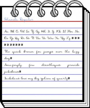 Shanela Regular Font