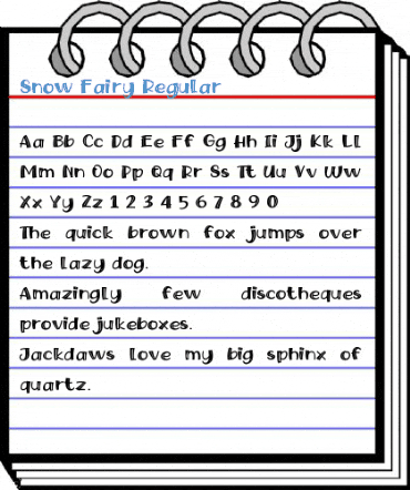 Snow Fairy Regular Font