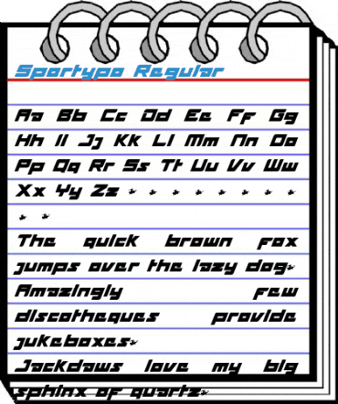 Sportypo Regular Font