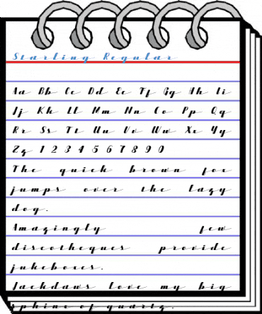 Starling Regular Font