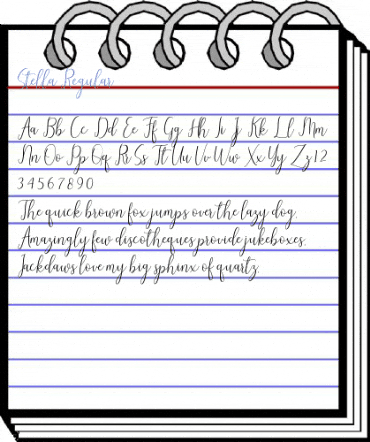 Stella Regular Font