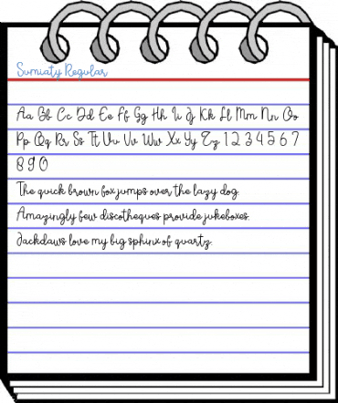 Sumiaty Regular Font