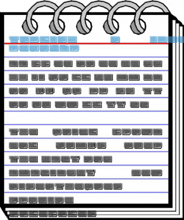 Turkish 3D Inverted Regular Font