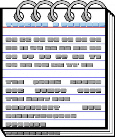 Turkish 3D Regular Font