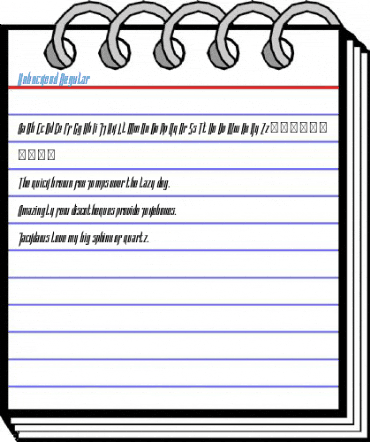 Unbockend Regular Font