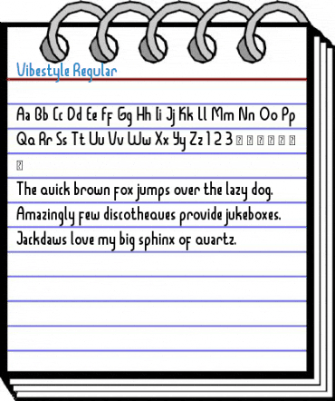 Vibestyle Regular Font