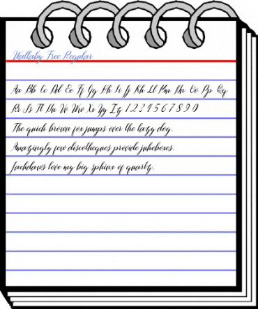 Wallaby Free Regular Font