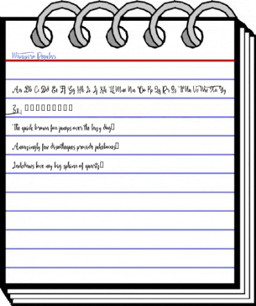 Wanipiro Regular Font