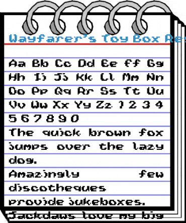 Wayfarer's Toy Box Regular Font