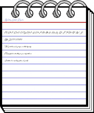 Wedding Party Regular Font