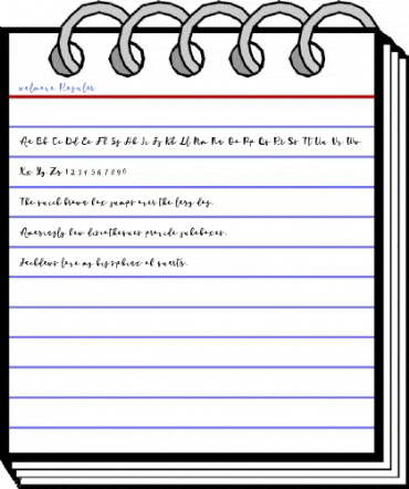 welmove Regular Font