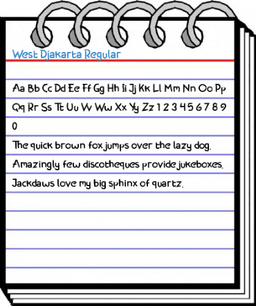 West Djakarta Regular Font