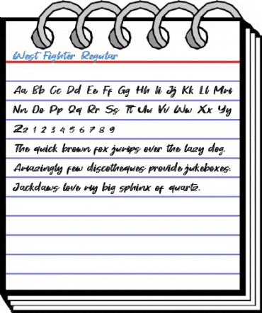 West Fighter Regular Font
