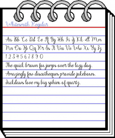 Whitesmith Regular Font