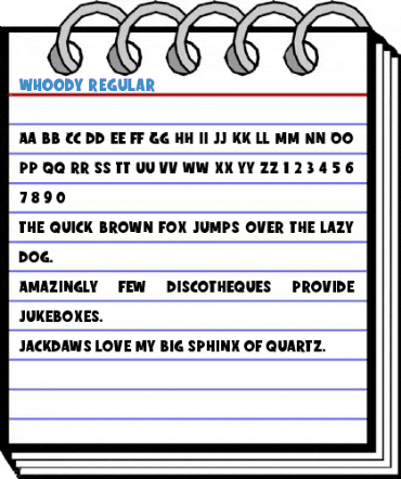 whoody Regular Font