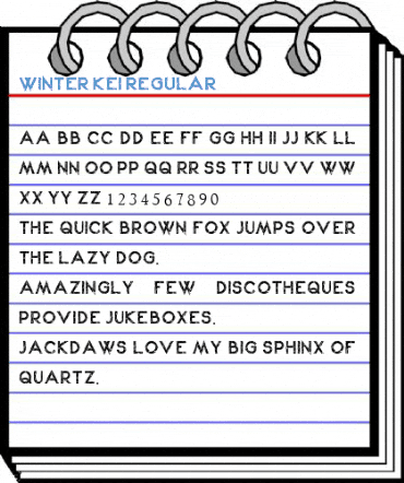 Winter Kei Regular Font