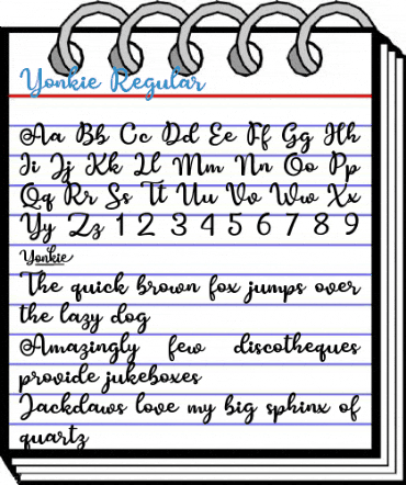 Yonkie Regular Font