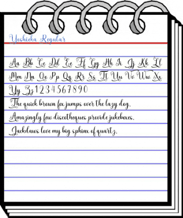 Yoshieka Regular Font