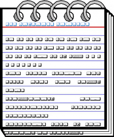 212 Keyboard Regular Font