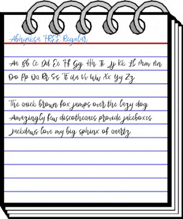 Abhyaksa FREE Regular Font