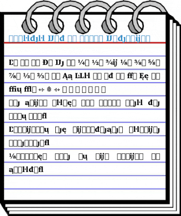 Charter Ext BT Black Extension Font