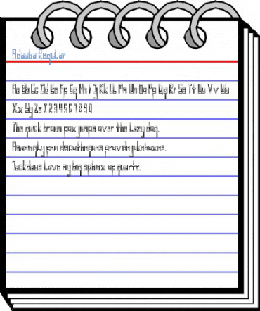 Adaaba Regular Font