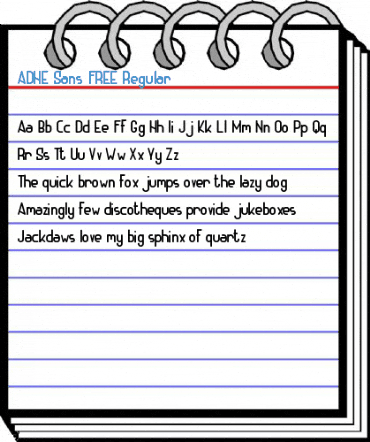 ADHE Sans FREE Regular Font