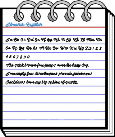 Almanak Regular Font