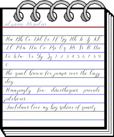 alyana Regular Font
