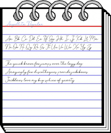 Angellita Regular Font