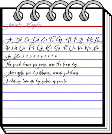 Antariksa Regular Font