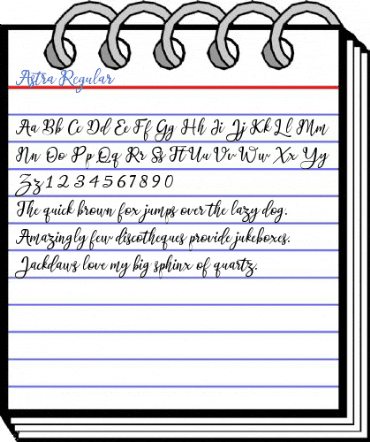 Astra Regular Font