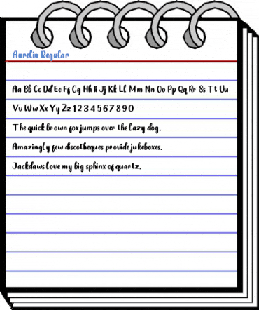 Aurelin Regular Font