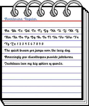 Aventurina Regular Font
