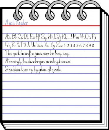 Awali Regular Font