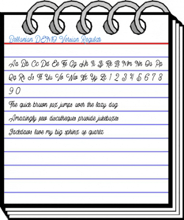 Bellonion DEMO Version Regular Font