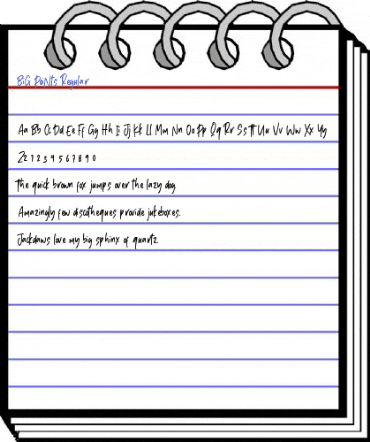 BiG PoiNts Regular Font